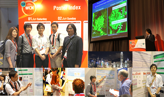 The ISN World Congress of Nephrology 2013 (Hong Kong 5月31日-6月4日）で発表しました